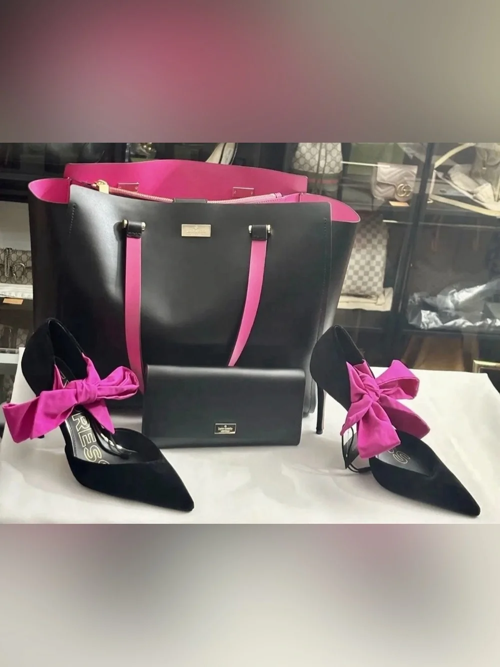 Kate spade Handbag Wallet & Express Pumps 9 Bundle.